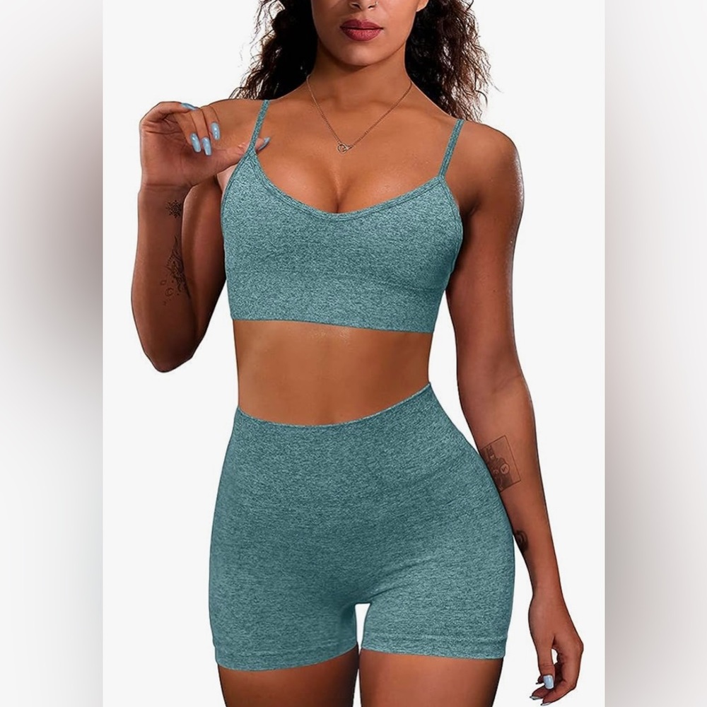 2 piece workout set - Green